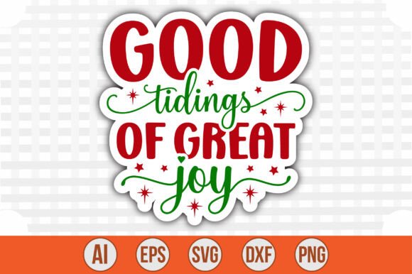Review: Good Tidings of Great Joy Sticker Design