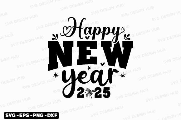 Review: Happy New Year 2025 SVG for Real Embroidery
