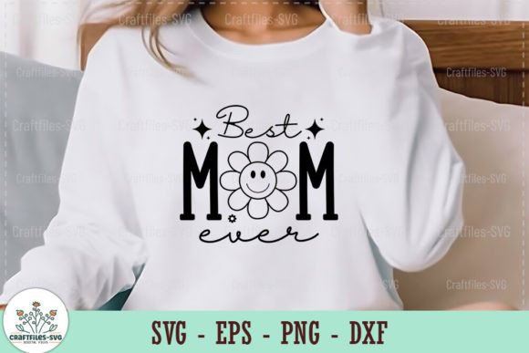 Reviewing the Best Mom Ever - Retro SVG for Embroidery