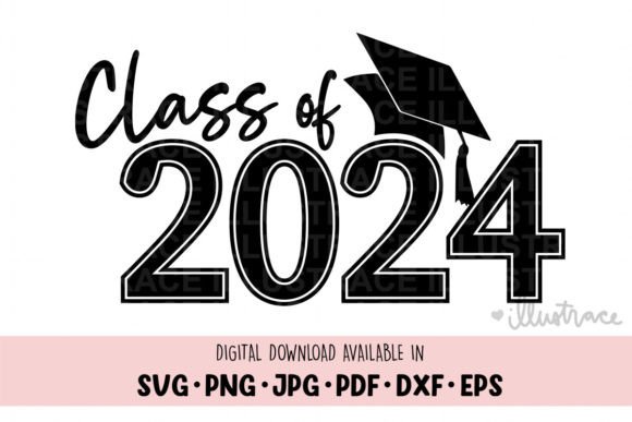 Reviewing the Class of 2024 Png, Graduation Svg for Stitchers