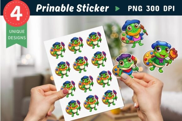 Reviewing the Cute Frog Sticker for Embroidery Projects