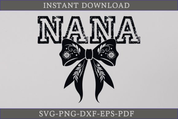 Reviewing the Halloween Nana SVG Coquette Bow
