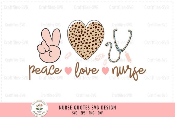 Reviewing the Peace Love Nurse SVG for Embroidery