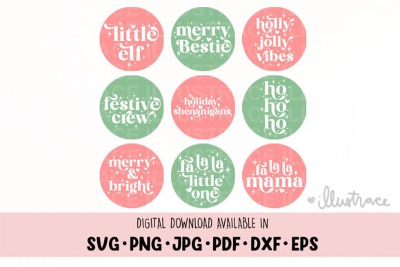 Reviewing the Retro Christmas SVG and PNG Bundle