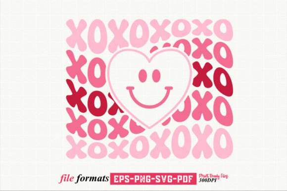Reviewing the XOXO Smiely Heart Retro Valentine SVG